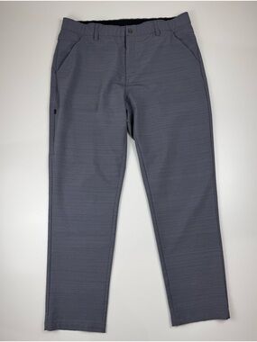 BYLT Men’s Kinetic Pants Gray 38x30 Office Golf Stretch Performance